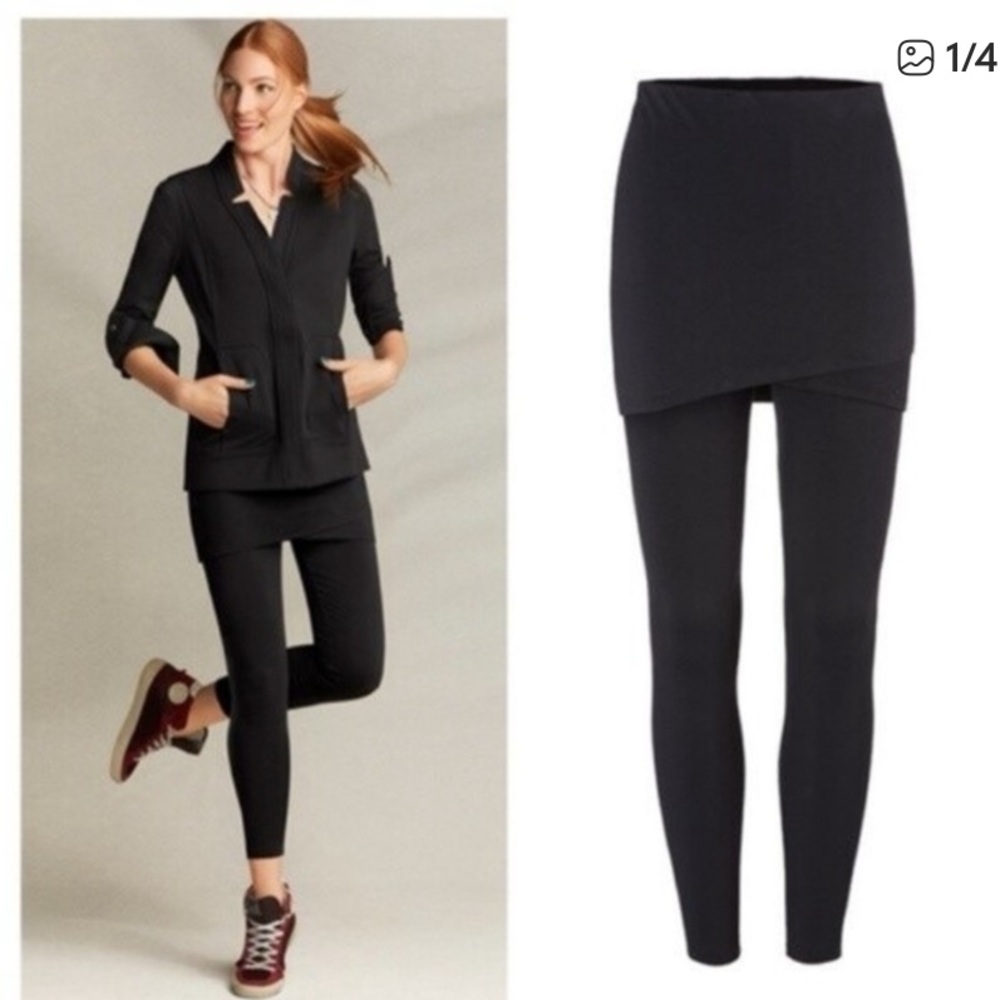 CAbi Black Skirted M’Leggings